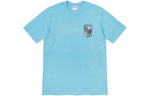 Supreme SS20 Week 1 Laugh Now Tee Thorns Smiling Face Printing Short Sleeve Unisex Blue SUP-SS20-291