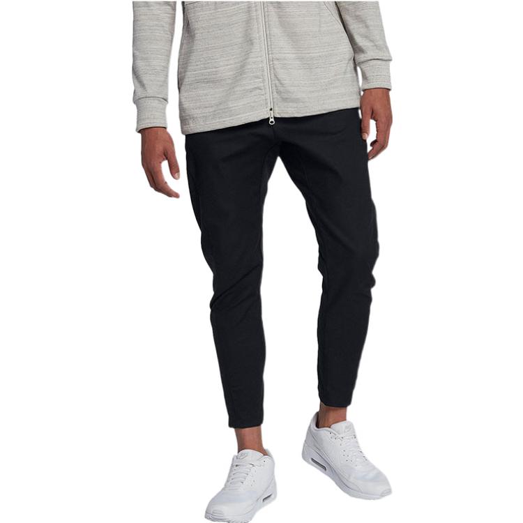 Men's Nike Solid Color Training Sports Pants/Trousers/Joggers Black 886167-010