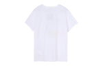 (WMNS) PUMA Classics Logo Tee Large Logo Round Neck White 596512-92