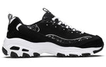 (WMNS) Skechers D'Lites Black 9999196-BLK