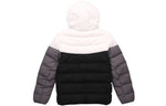 Nike Sportswear NSW Down Fill Colorblock Casual Sports Hooded Jacket Down Jacket Black White CU0226-100