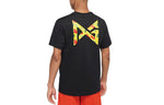Men's Nike Funny Printing Short Sleeve Black T-Shirt DD8472-010