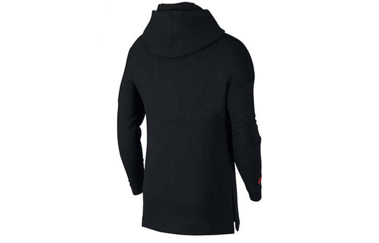 Air Jordan Logo Hoodie 'Black Red' AJ0431-010
