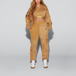 adidas originals x Ivy Park Unisex Sports Pants Brown H38827