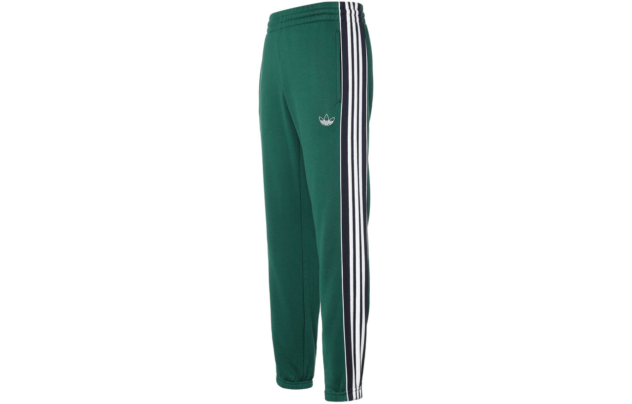 adidas originals 3-Stripes Panel Sweat Pants 'Collegiate Green/Legend Ink' EJ7112