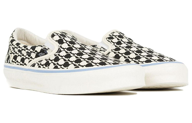 Vans Brain Dead x OG Classic Slip-On LX 'Black White Checkerboard' VN0A45JKBA2