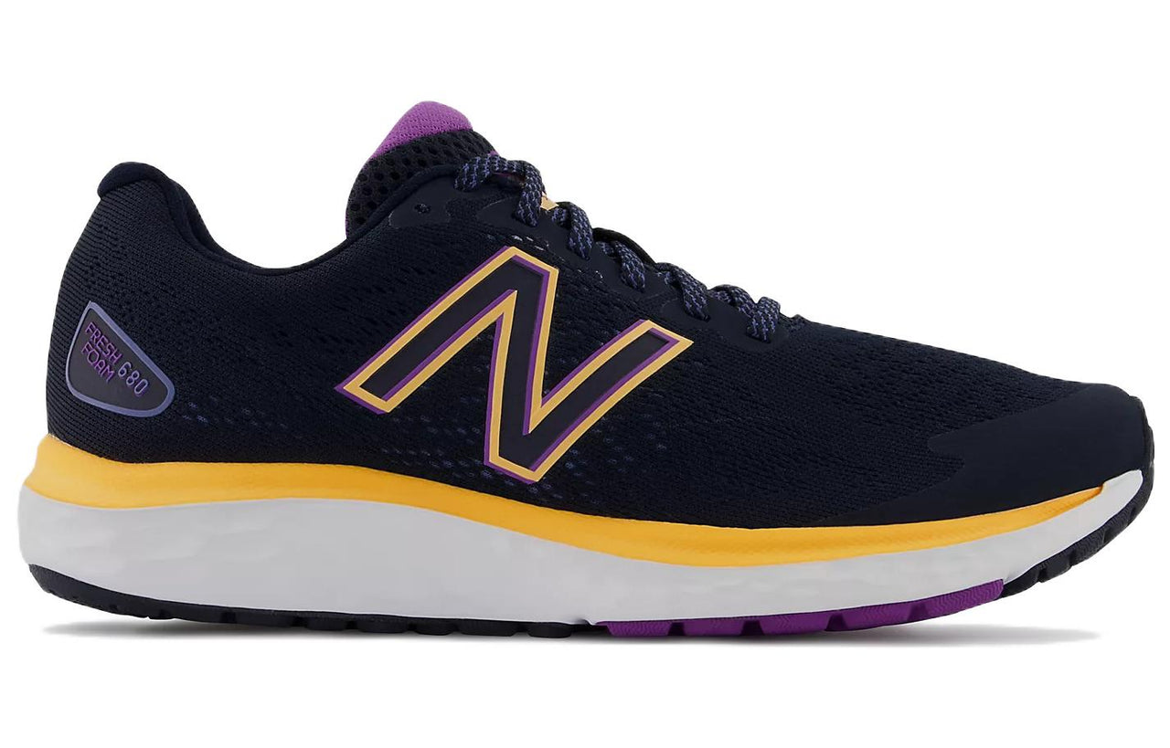(WMNS) New Balance Fresh Foam 680 v7 'Black Orange Purple' W680CK7