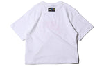 (WMNS) Nike Sportswear Loose Fit Short Sleeve 'White Pink' AT0565-100