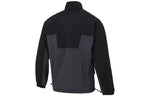 Men's adidas Colorblock Logo Big Pocket Jacket Autumn Black HE9929