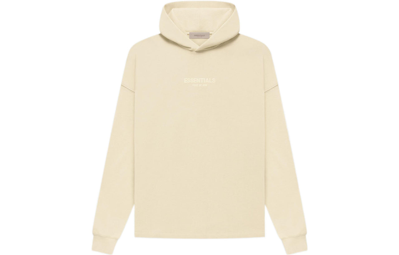 Fear of God Essentials FW22 Relaxed Hoodie 'Egg shell' FOG-FW22-025