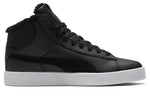 PUMA 1948 Mid Lfur Mid-Top Fleece Lined Casual Skate Shoes Unisex Black 364977-01