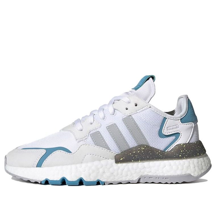 (WMNS) adidas originals Nite Jogger Shoes White/Blue FX6904