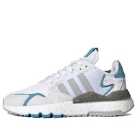 (WMNS) adidas originals Nite Jogger Shoes White/Blue FX6904