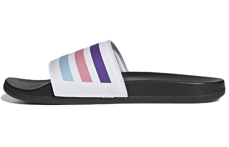 adidas Adilette Comfort Sandals 'White Purple Pink' GZ4690