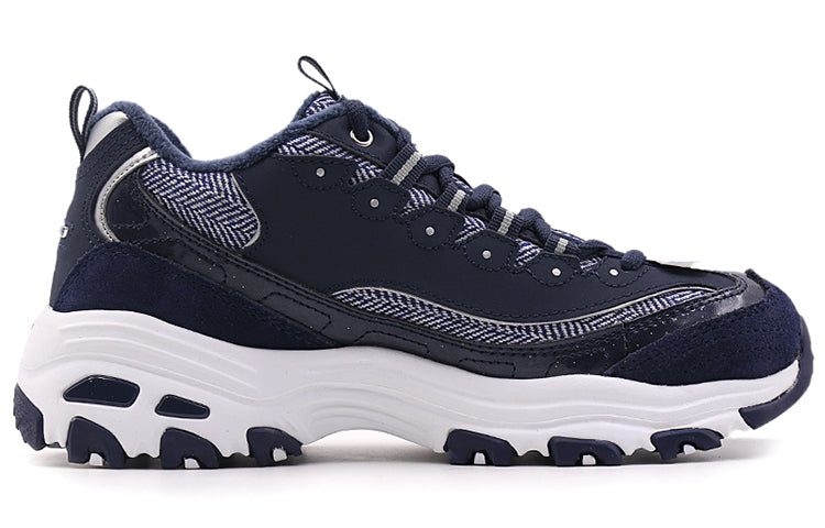 (WMNS) Skechers D'Lites 1.0 Sneakers Blue 66666036-NVY