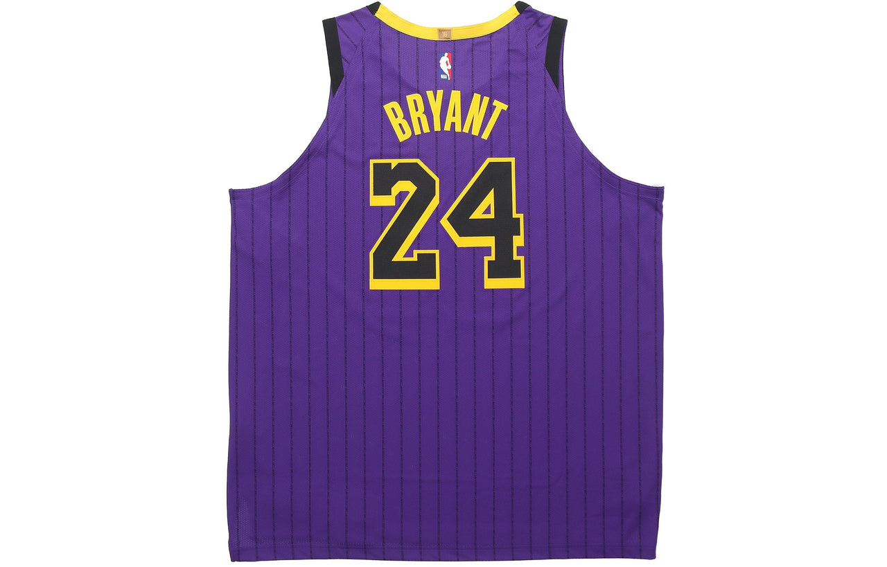 Nike NBA Jersey Kobe Bryant Lakers 18-19ss Jersey Men Purple AV3696-505