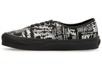 Vans COMME des GARCONS x Authentic LX 'Graffiti - Black' VN0A33TASO7