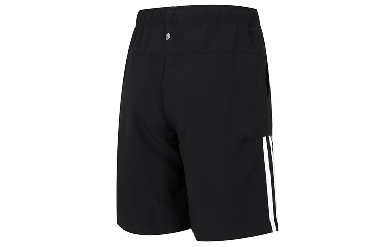 adidas Fi Lib Wvsh Contrasting Colors Stripe Training Sports Woven Shorts Black HE7412