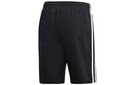 adidas originals 3-stripes Swim Sports Causual Ventilate Stripe Short Pant Male Black ED6045