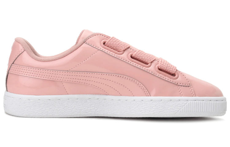 (WMNS) PUMA Basket Heart Patent 'Peach Beige' 363073-11