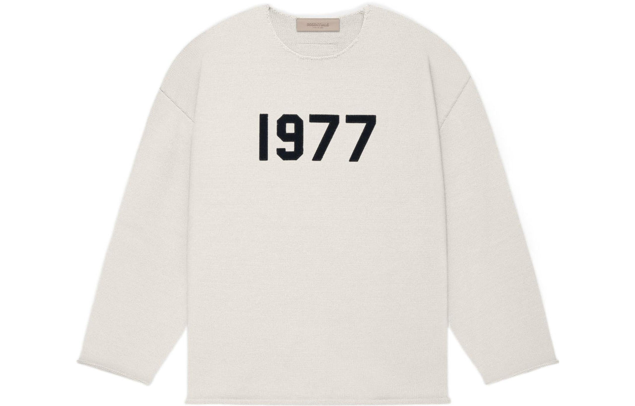 Fear of God Essentials SS22 1977 Raw Edge Sweater 'Wheat' FOG-SS22-121