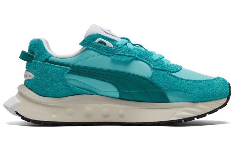 PUMA Wild Rider Vintage Running Shoes Green 381595-03