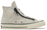 Converse Chuck 70 Zip High 'Egret Black' 169439C