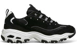 Skechers D'lites Running Shoes Black/White 52675-BLK
