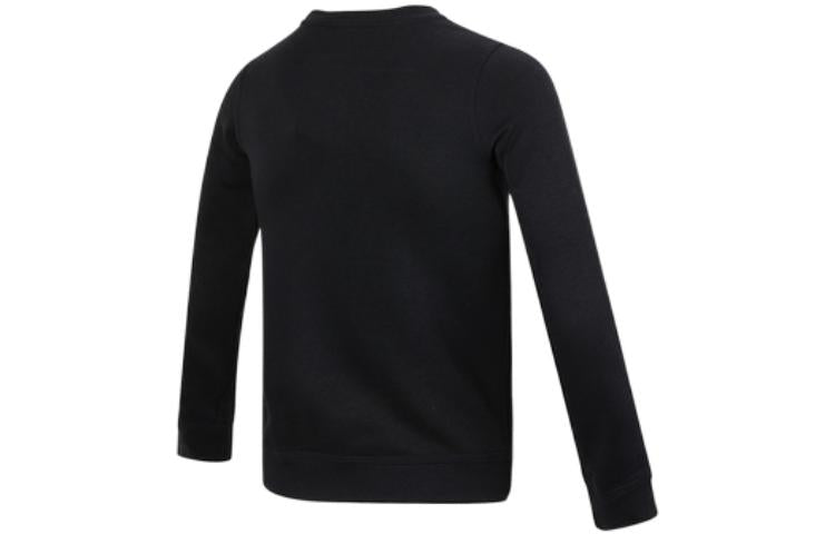 (GS) Nike Logo Printing Athleisure Casual Sports Round Neck Pullover Boy Black CV9297-011