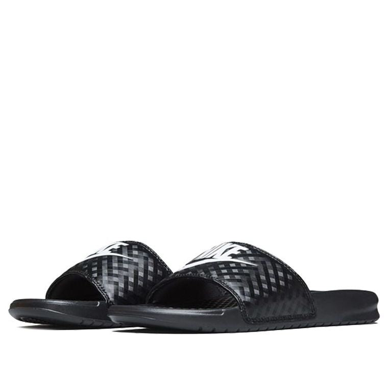 (WMNS) Nike JDI Benassi Slides 'Black Diamond Pattern' 343881-011