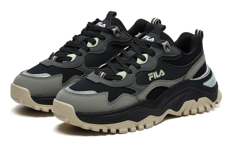 (WMNS) FILA Nico 'Black Gray Green' F12W211126FBR
