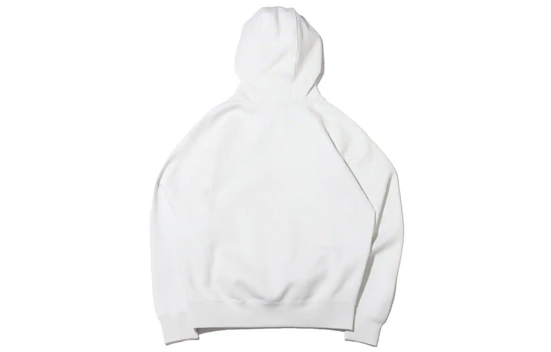 Men's Nike Logo Embroidered Solid Color Fleece Lined Casual White DA0316-121