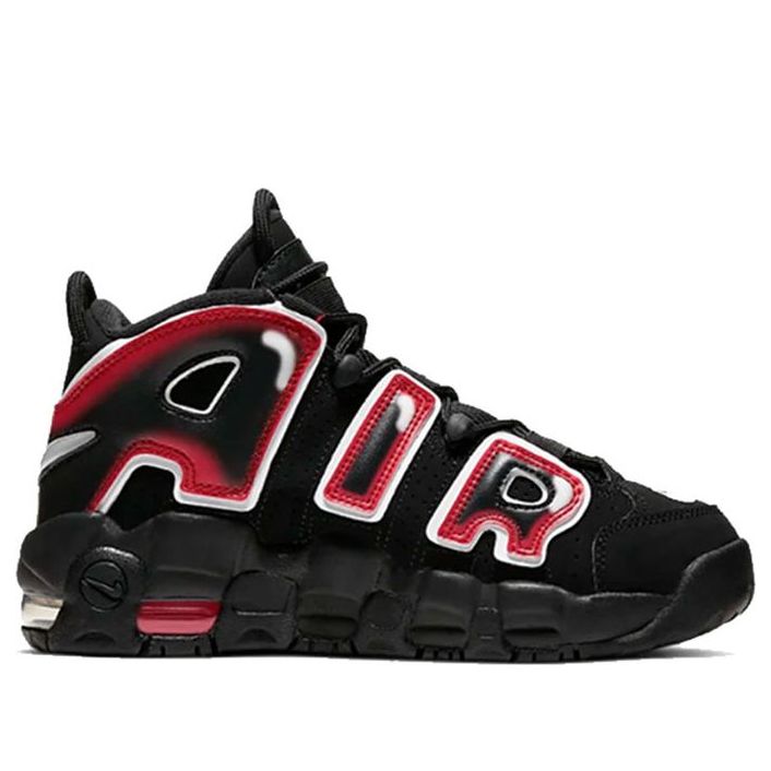 (GS) Nike Air More Uptempo 96 'Laser Crimson' 415082-010