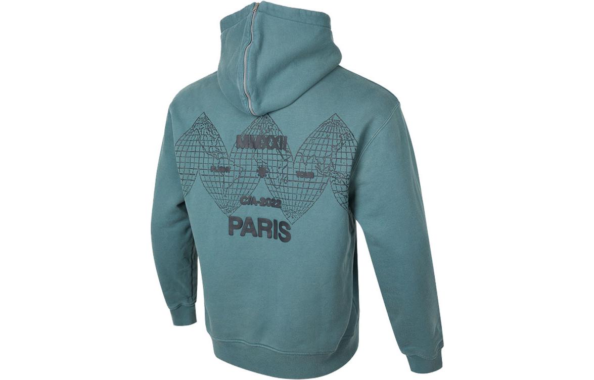 Men's Air Jordan Minimalistic Alphabet Printing Pullover Blue DQ7545-384