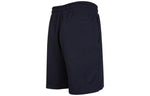 Men's adidas Logo Printing Pattern Lacing Elastic Waistband Straight Shorts Black HZ7031