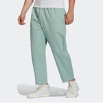 Men's adidas originals C Twill Pant Side Stripe Loose Sports Pants/Trousers/Joggers Light Blue HC8603