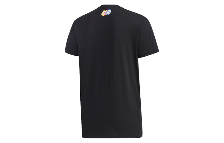 Men's adidas neo Sports Short Sleeve Black T-Shirt GK1541
