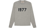 Fear of God Essentials SS22 Long Sleeve T-Shirt 1977 'Dark Oatmeal' FOG-SS22-926