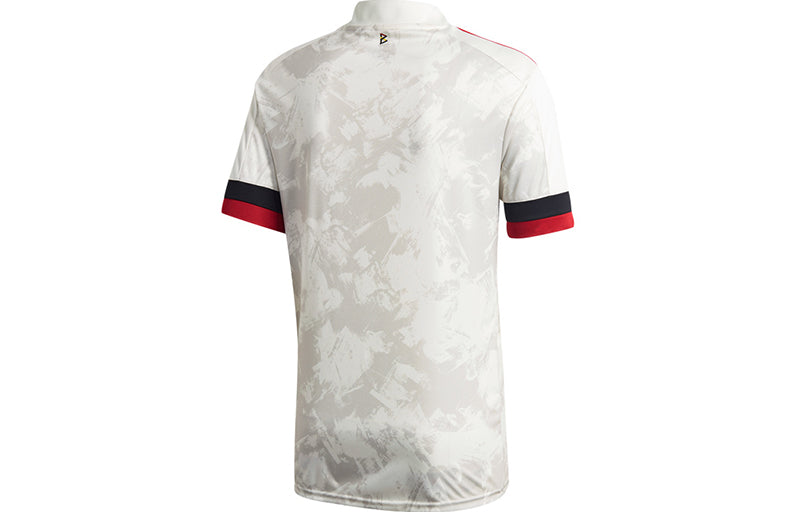 adidas RBFA A JSY Belgium National Team Away Fan Edition Sports Short Sleeve Jersey White EJ8548