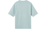 Men's Air Jordan Clouds Alphabet Printing Casual Round Neck Short Sleeve Blue T-Shirt DO8897-366