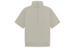 Fear of God Essentials Drop2 SS23 3/4 Sleeve Half Zip Pullover 'Seal' 192BT224313F