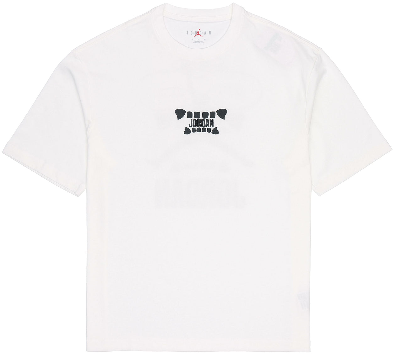 Air Jordan Round Neck Short Sleeve T-Shirt Unisex White DX5970-100