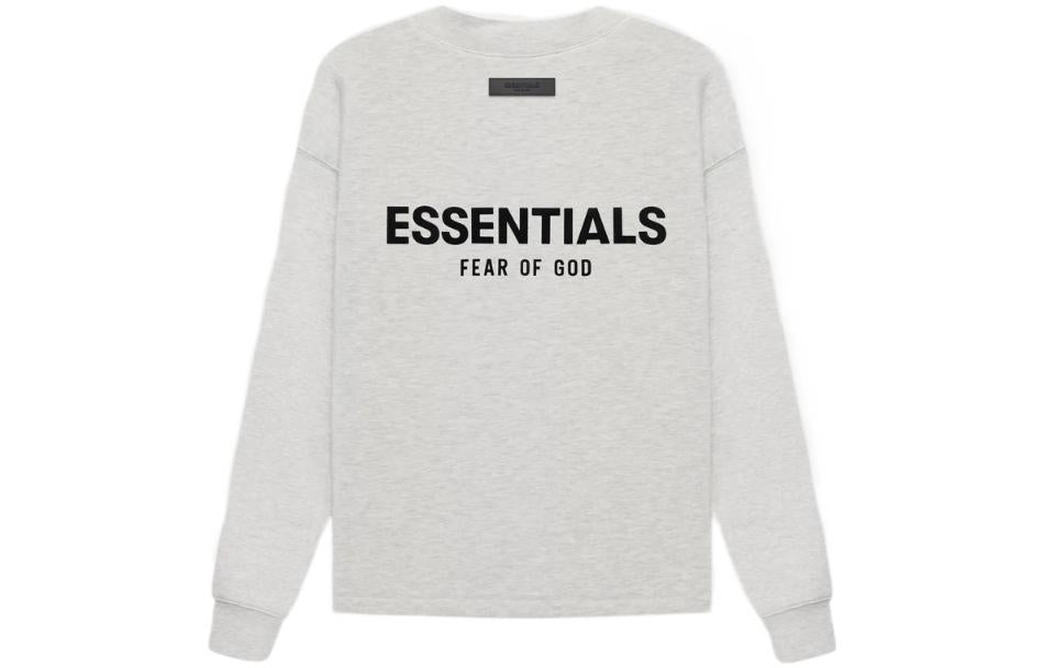 Fear of God Essentials SS22 Relaxed Crewneck 'Light Oatmeal' FOG-SS22-340
