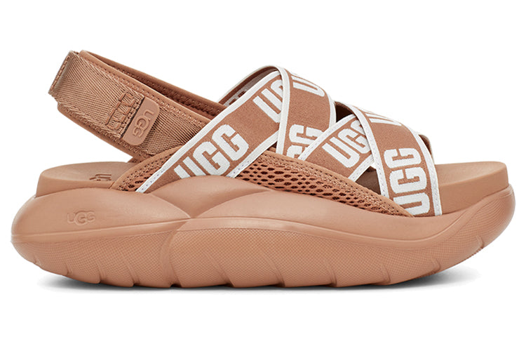 (WMNS) UGG LA Cloud Collection Sports sandals 'Brown' 1110090-PUTT