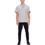 adidas M Fv T Solid Color Logo Athleisure Casual Sports Round Neck Short Sleeve Gray HE4365
