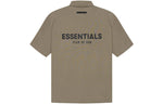 Fear of God Essentials SS21 Polo Shirt 'Taupe' FOG-SS21-550