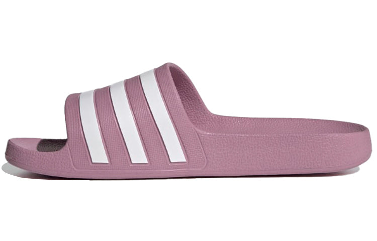 (WMNS) adidas Adilette Aqua Slide 'Cherry Metallic White' FY8107