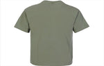 Men's Nike NAI-KE Cha Nai-Ke Cha Series Casual Breathable Solid Color Short Sleeve Green T-Shirt DV5253-386