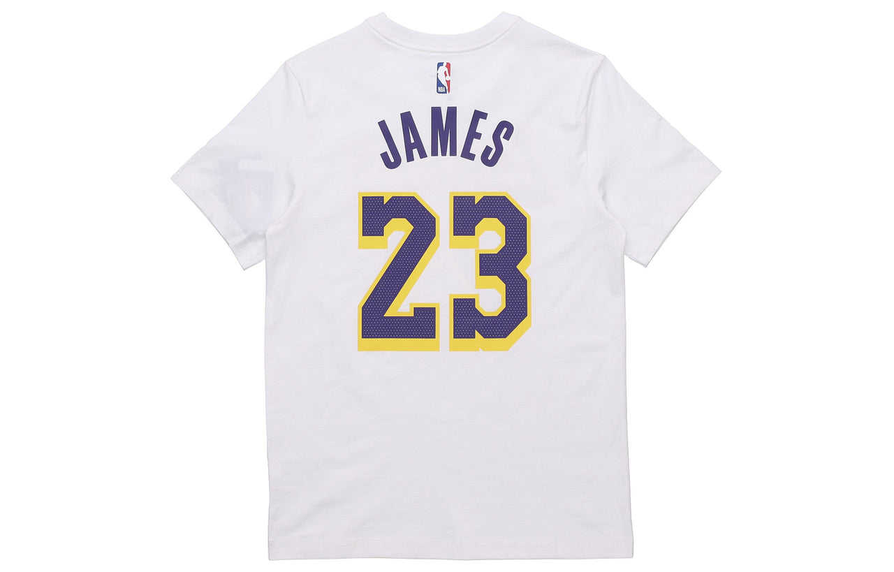 Nike Men's NBA Los Angeles Lakers James NO.23 Basketball Sports White CV8529-100