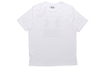 Men's Under Armour Gl Foundation Casual Round Neck Sports Breathable Short Sleeve White 1326849-100